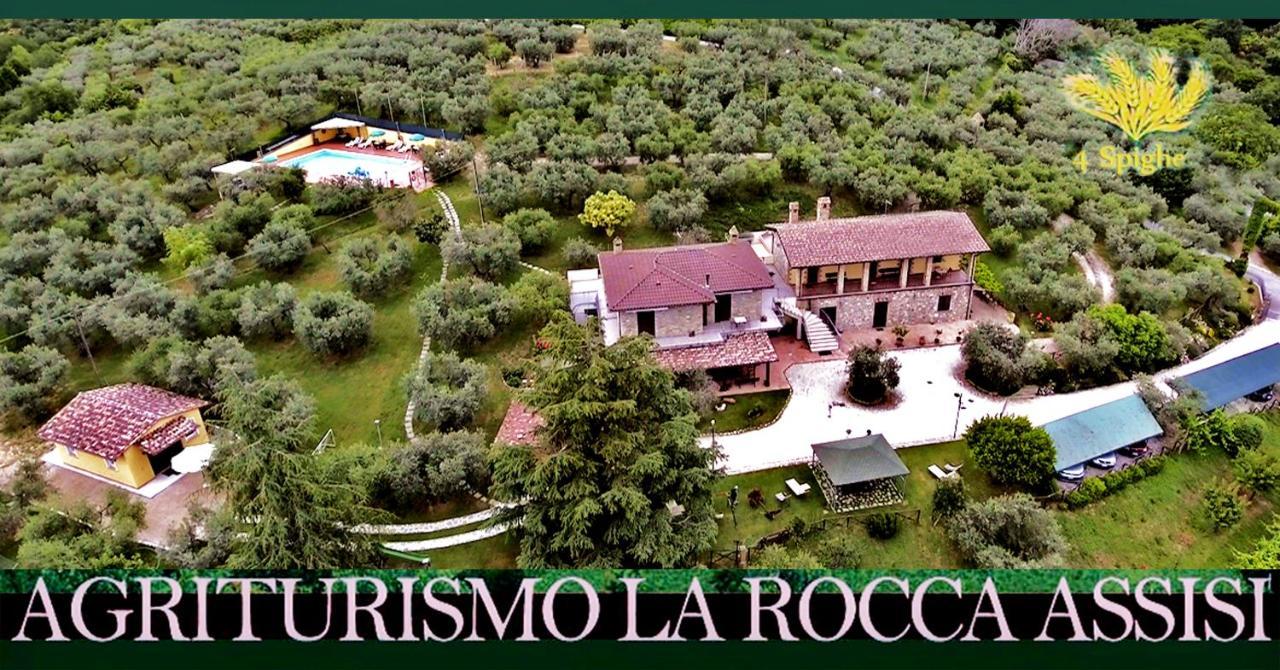 Agriturismo La Rocca Assisi Petrignano Exteriör bild